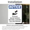Signmission Safety Culture Sign, 12 in Width, Vinyl Decal, Rectangle OS-2PACK-NS-D-1218-V-17646 - alternate 5